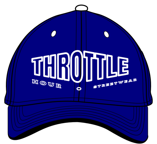 Throttle Hour Cap Royal Blue - Throttle Hour